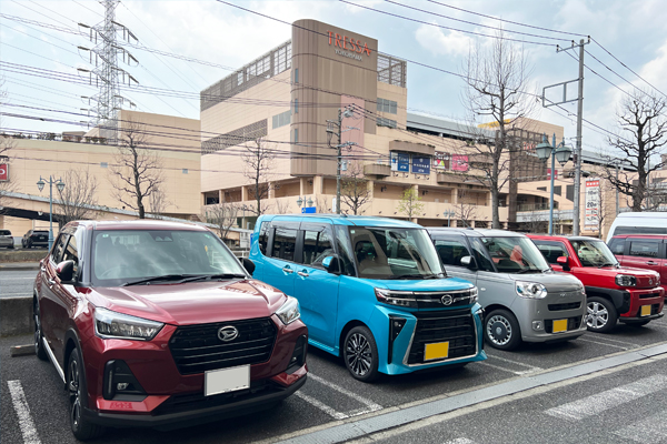 屋外展示車